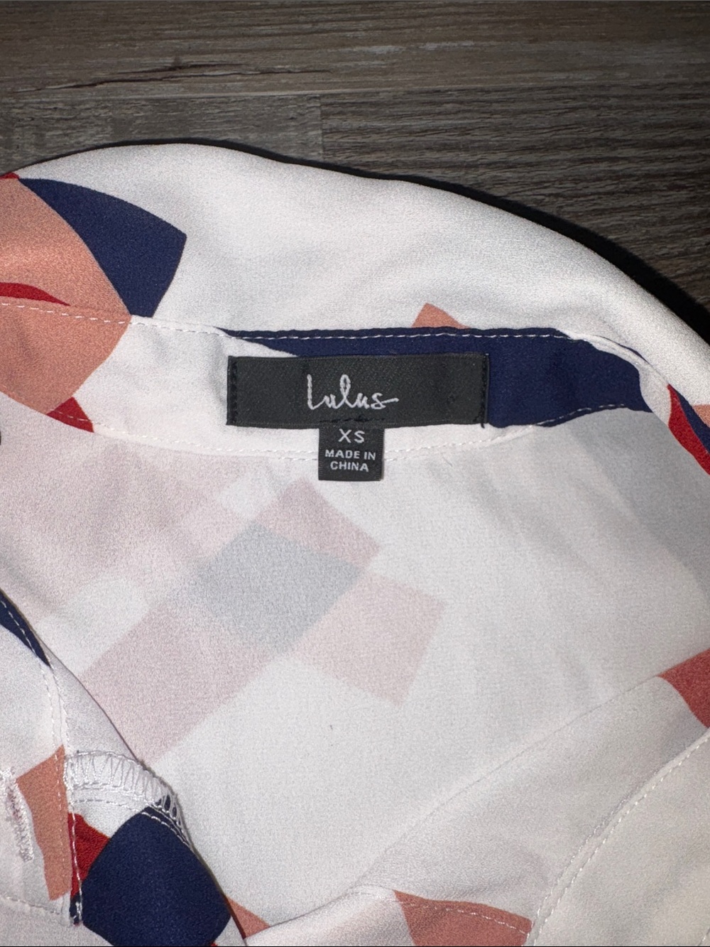 Lulus Button Up Top - Picture 2 of 4